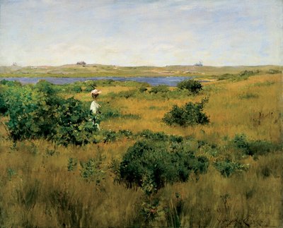 Sommer på Shinnecock Hills av William Merritt Chase