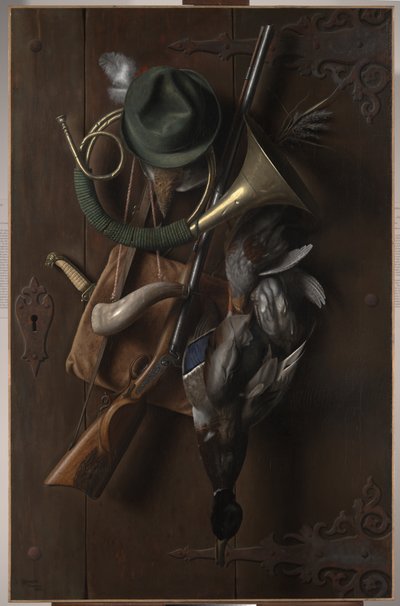 Etter jakten, 1883 av William Michael Harnett