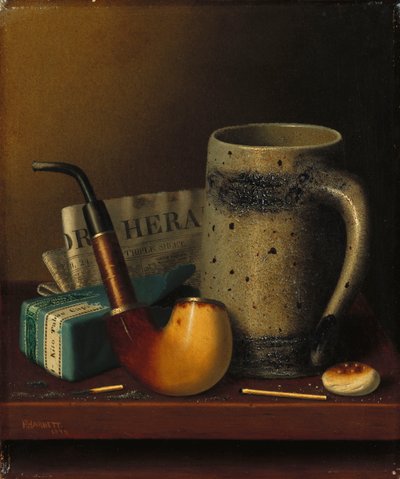 Herald, 1878 av William Michael Harnett