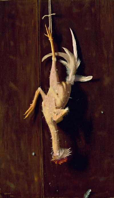 Plukket rent, 1882 av William Michael Harnett