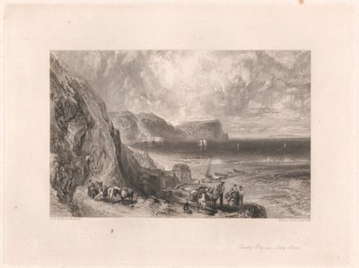 Clovelly Bay og Lundy Island av William Miller