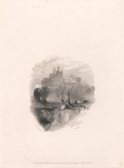 Craigmillar slott av William Miller