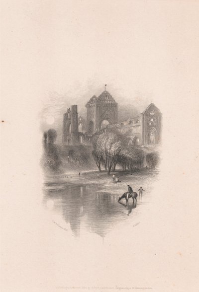 New Abbey, nær Dumfries av William Miller