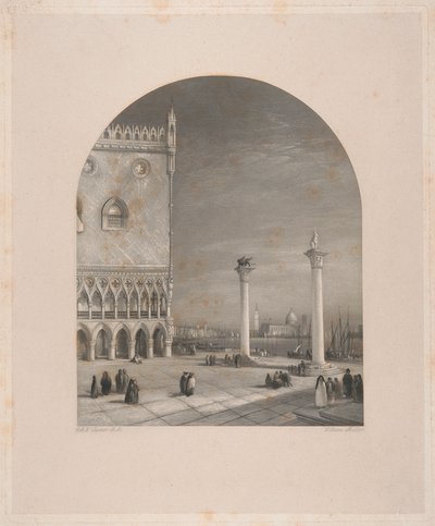 Venezia - Piazzettaen av William Miller