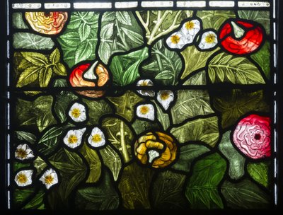 Blomsterdetalj av William Morris