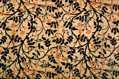 Jasmine trail gardin design, 1868-70 (trykt bomull) av William Morris