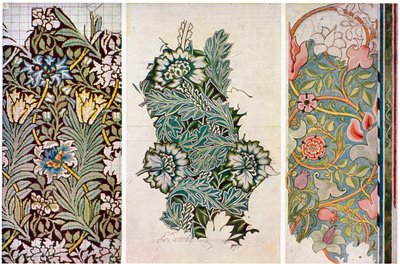 Arbeidstegninger av William Morris 1834-1896, 1934. av William Morris