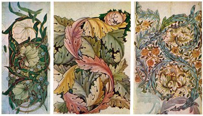 Arbeidstegninger av William Morris 1834-1896, 1934. av William Morris