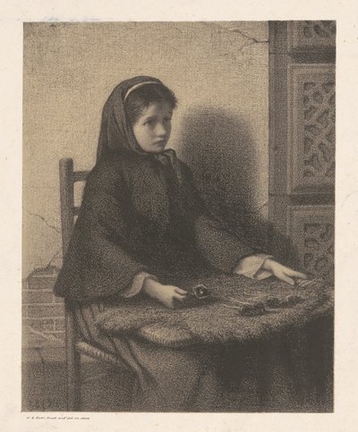 Fiolett jente av William Morris Hunt