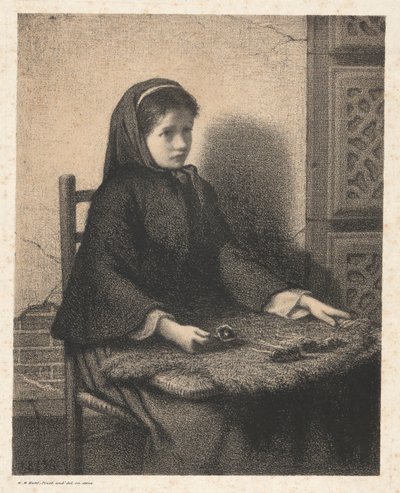 Fiolett jente av William Morris Hunt