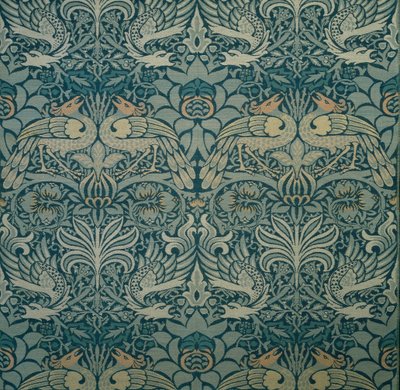 Dekorativt stoff, 1876-1890. av William Morris Tapestry Works