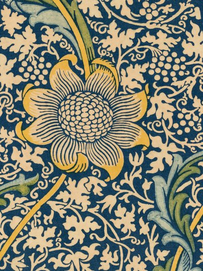 Dekorativt stoff, 1876. av William Morris Tapestry Works