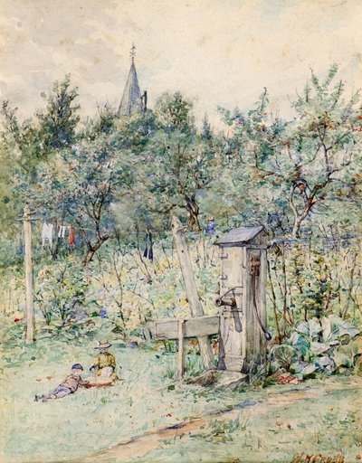 Bakhagen vår av William Mortimer Grubb