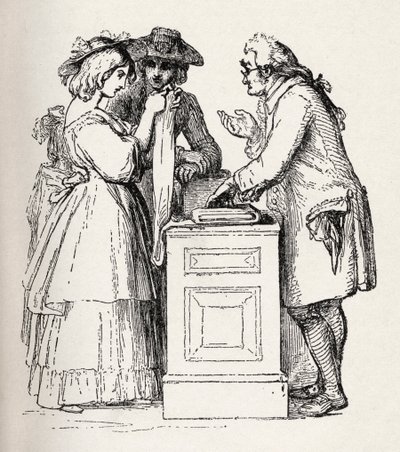 'The Vicar of Wakefield' av William Mulready