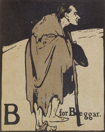 B for Beggar, illustrasjon fra 