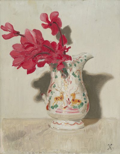 Cyclamen, ca. 1937 (olje på panel) av William Nicholson