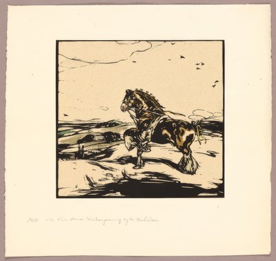 The Shire Horse av William Nicholson