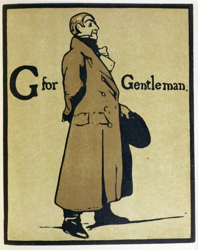 G er for Gentleman, illustrasjon fra 