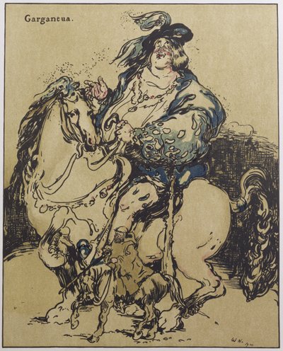 Gargantua, illustrasjon fra 