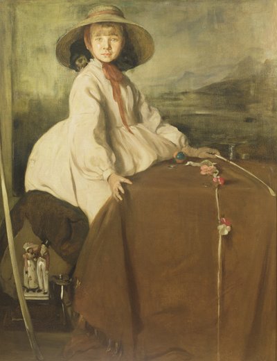 Den lille kjøpmannen - Rosy Gordon Craig av William Nicholson