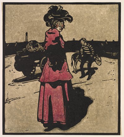 London-typer: Coster av William Nicholson