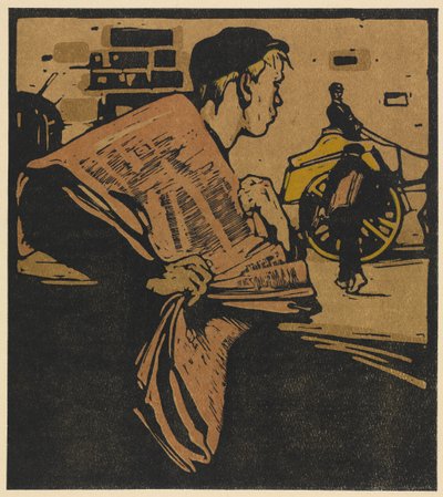 London-typer: Avisgutt av William Nicholson