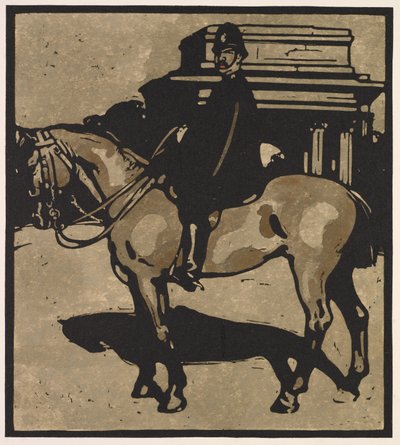 London-typer: Politimann av William Nicholson