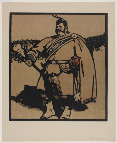 London-typer: Trommemajoren av William Nicholson