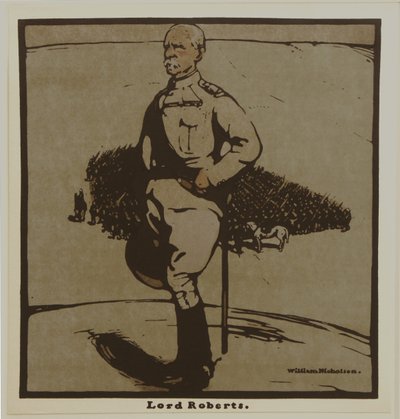 Lord Roberts, rundt 1902 (chromolitho) av William Nicholson