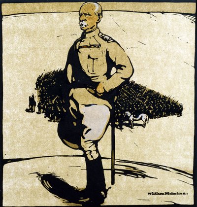 Lord Roberts, fra 'Twelve Portraits', først utgitt av William Heinemann av William Nicholson