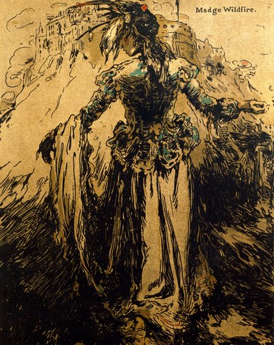 Madge Wildfire, illustrasjon fra 