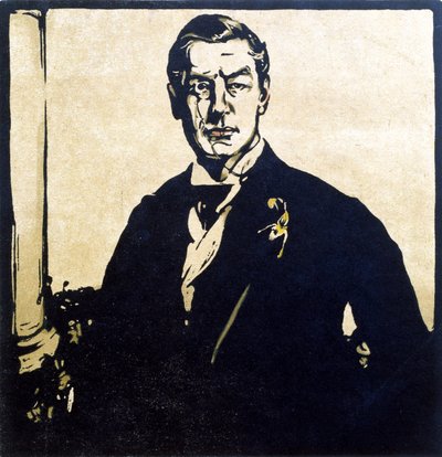 Rt. Hon. Joseph Chamberlain (1836-1914) illustrasjon fra 