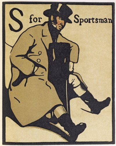 S for Sportsman, illustrasjon fra 