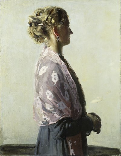 Damen i svart av William Nicholson
