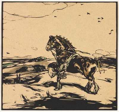The Shire Horse av William Nicholson