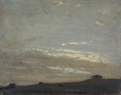 Sølvsolnedgangen, 1909-1910. av William Nicholson