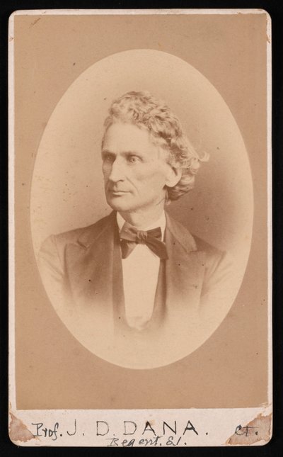 Portrett av James Dwight Dana 1813-1895, før 1891. av William Notman