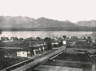 Havnen, Vancouver, Canada, 1895. av William Notman and Son