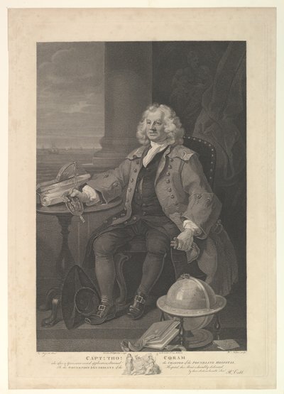 Kaptein Thomas Coram, 1. desember 1796. av William Nutter