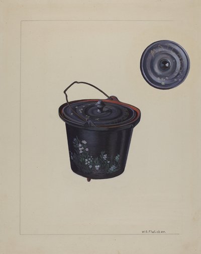 Barnelekekjele, ca. 1937. av William O. Fletcher