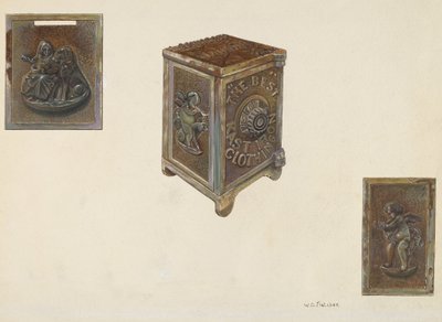 Safe Bank, ca. 1940. av William O. Fletcher