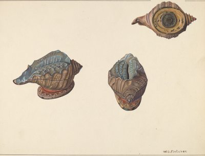 Shell Out Bank, ca. 1938. av William O. Fletcher
