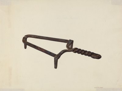 Trivet, c. 1939. av William O. Fletcher