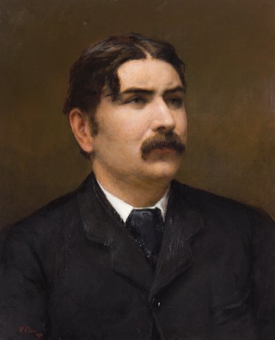Sir E. Vincent Evans (1851–1934) av William Oliver