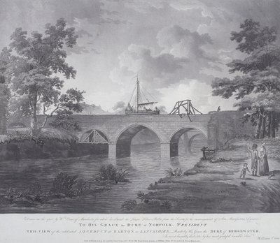 Akvedukten ved Barton, nær Manchester, 1793 av William Orme