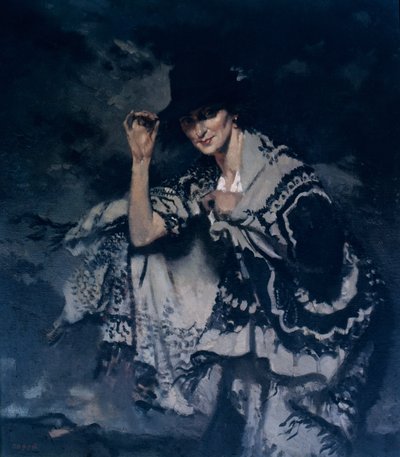 An Aran Islander (olje på lerret) av William Orpen