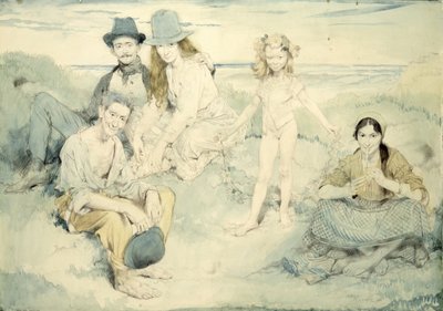 På den irske kysten av William Orpen