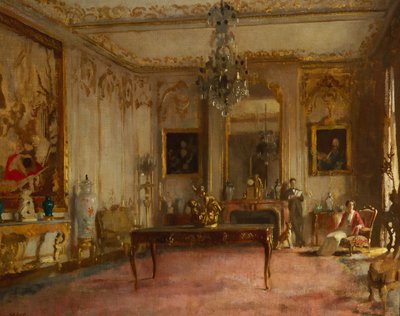 Park Lane interiør av William Orpen