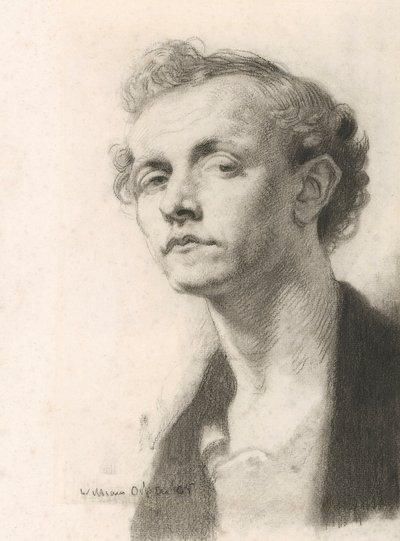 Studie av Jack Knewstub, 1905 av William Orpen