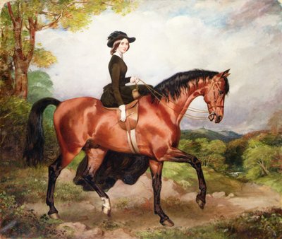 Portrett av fru Thomas Conolly fra Castletown Co.Kildare (olje på lerret) av William Osbourne
